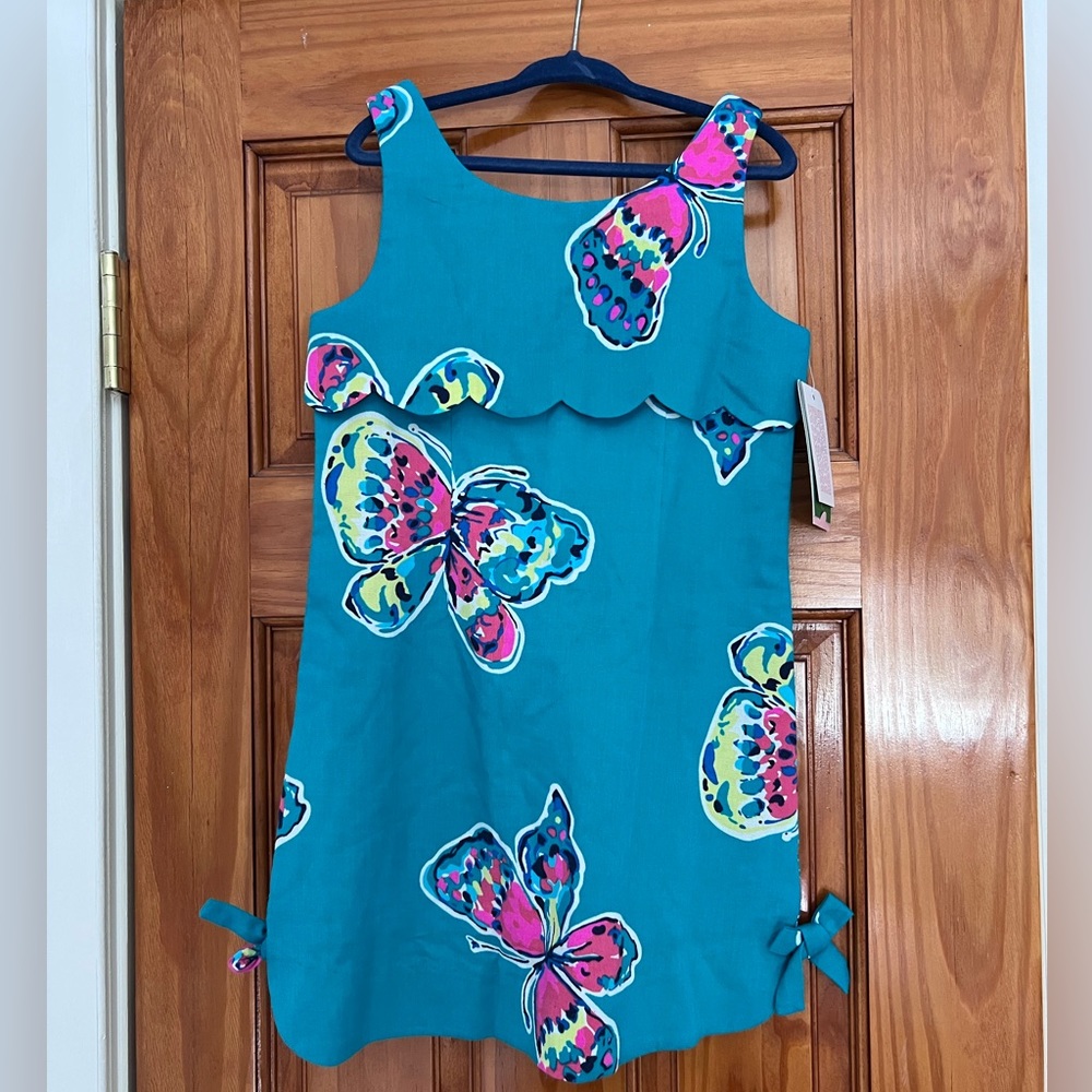 Girls Lilly Pulitzer “I’ve got butterflies” dress NWT